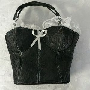 Black Corset handbag