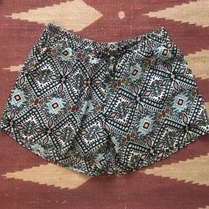 Anthropologie flowy shorts
