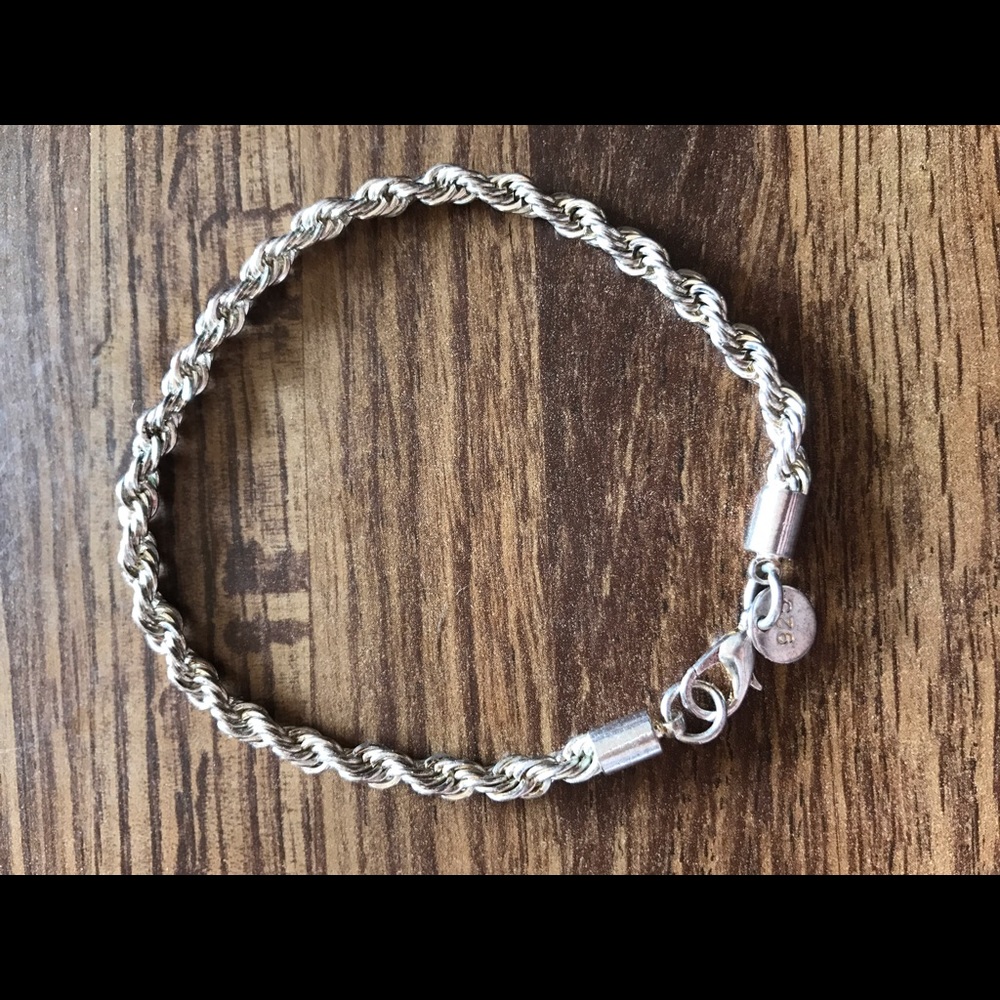 Sterling silver bracelet