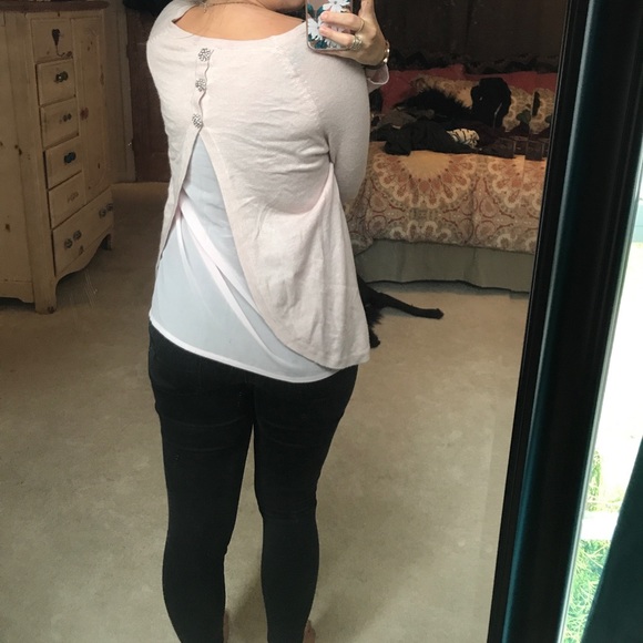 Gemstone Open Back Sweater - Picture 5 of 7