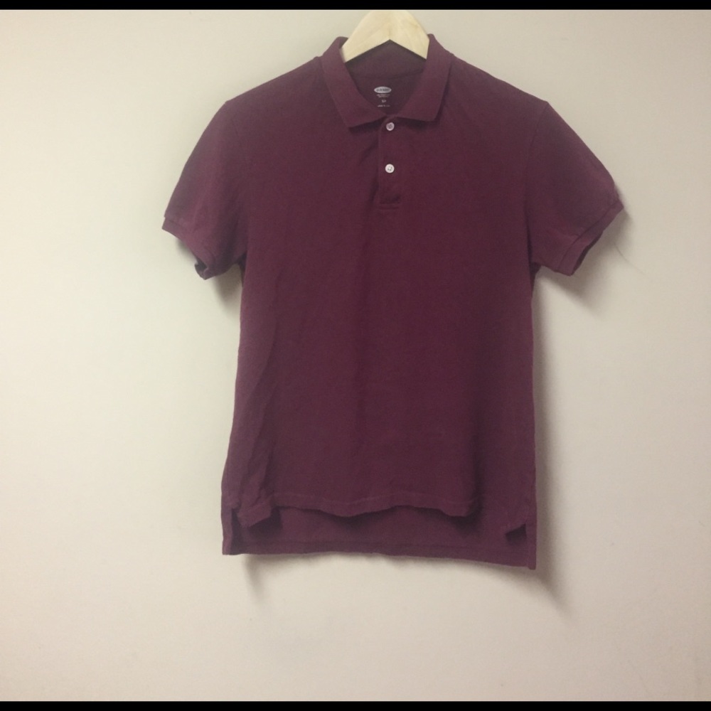 Boy's shirt, size s/p maroon, old navy