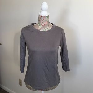 Gap zipper back sweatshirt