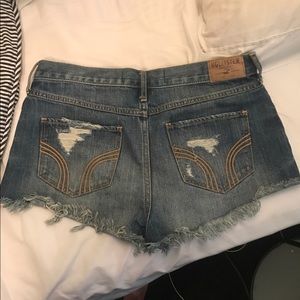 Hollister mid rise cutoff shorts