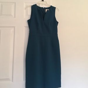 Worn 1x, beautiful deep turquoise J Crew dress 👗