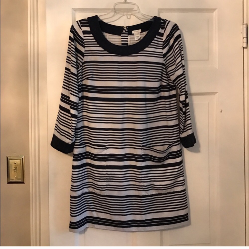 J Crew shift dress with pockets
