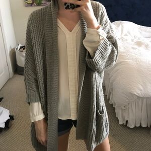 Knitted Grey Sweater