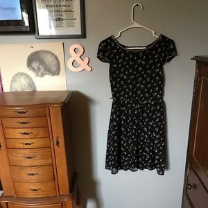 Skull Print Dress