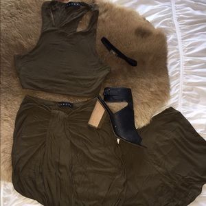 Olive Two Piece Set