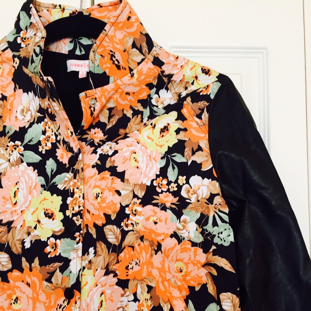 Nameless spring flower jacket