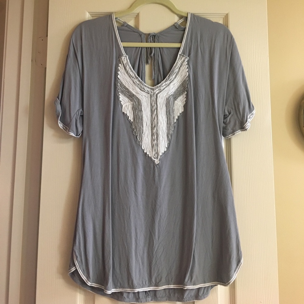 Free People gray top