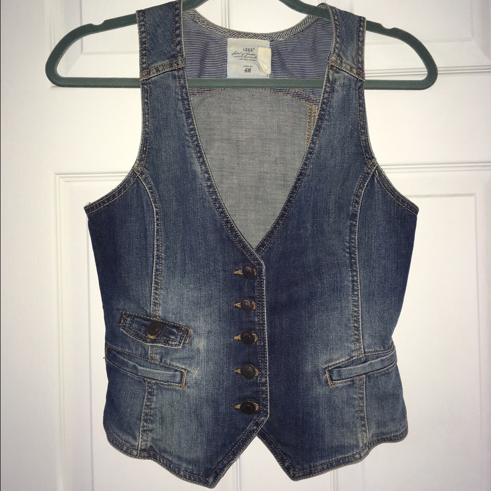 Denim vest