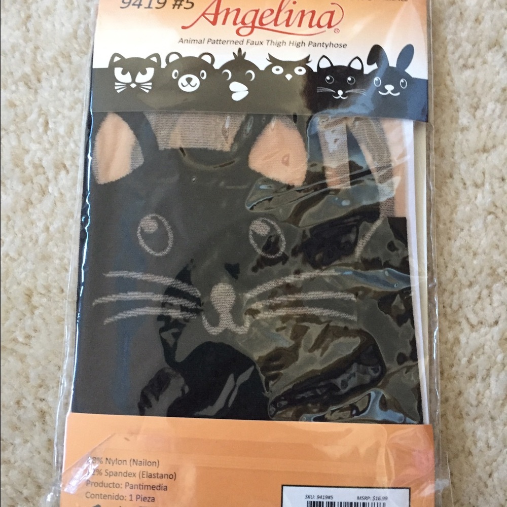 Cat tights - Picture 2 of 2