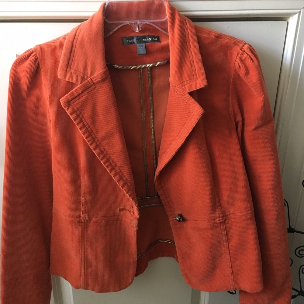 Corduroy jacket
