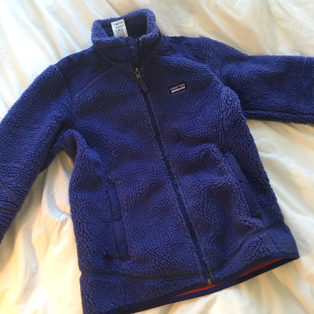 Purple Patagonia Fleece