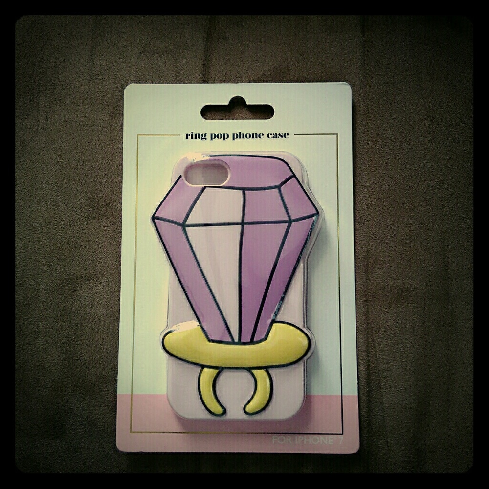 Purple ring pop phone case iPhone 7
