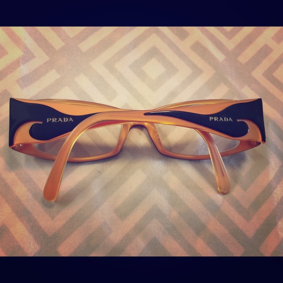 Prada Frame in Black & Orange color - Picture 2 of 2