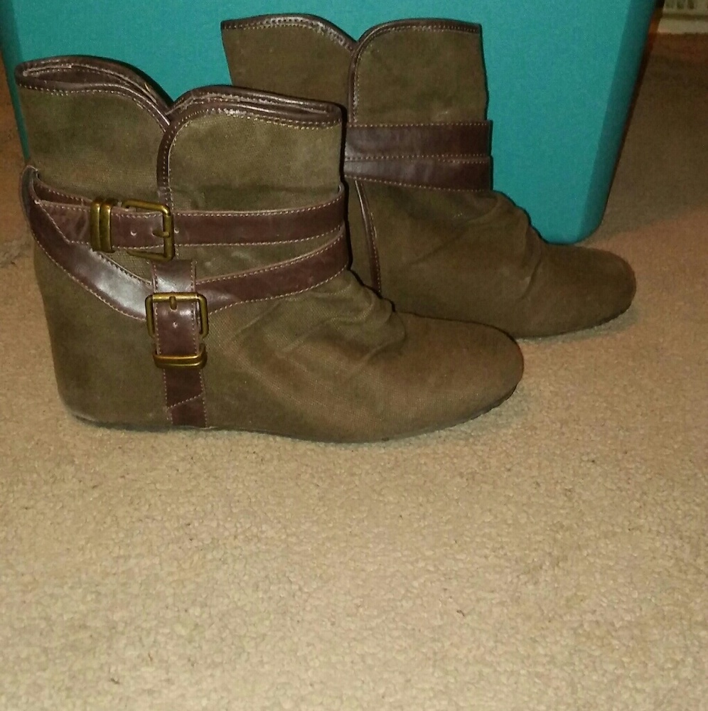 Wedge booties - Picture 2 of 3