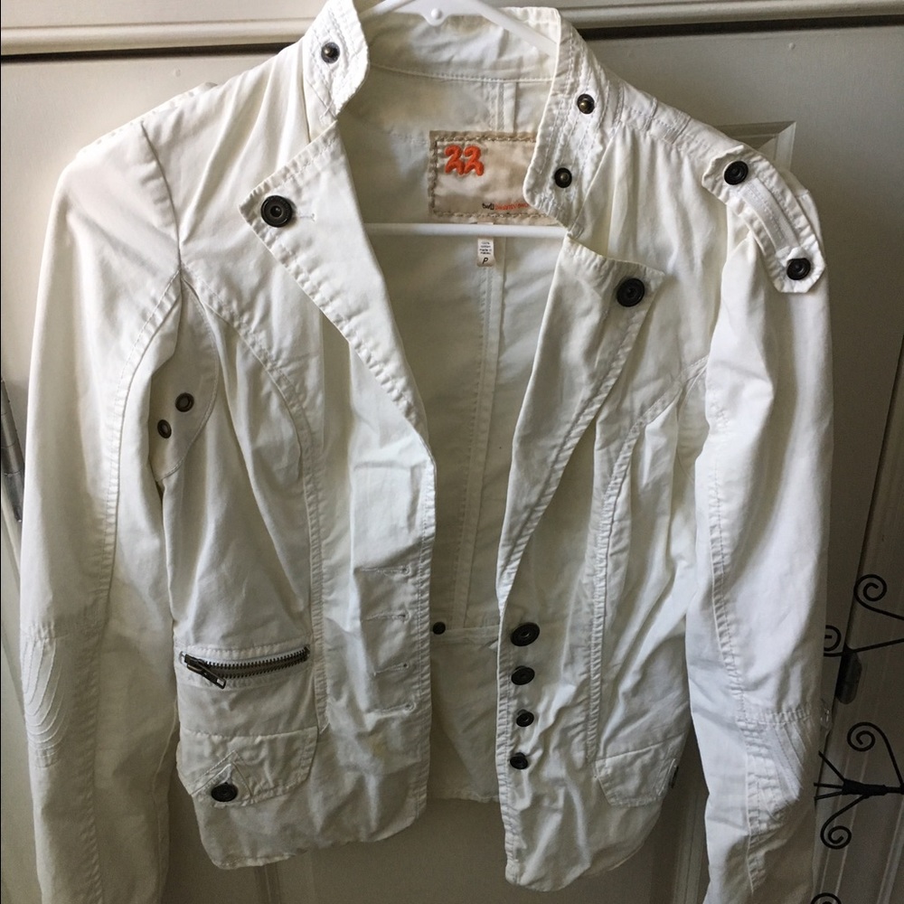 Chino white jacket