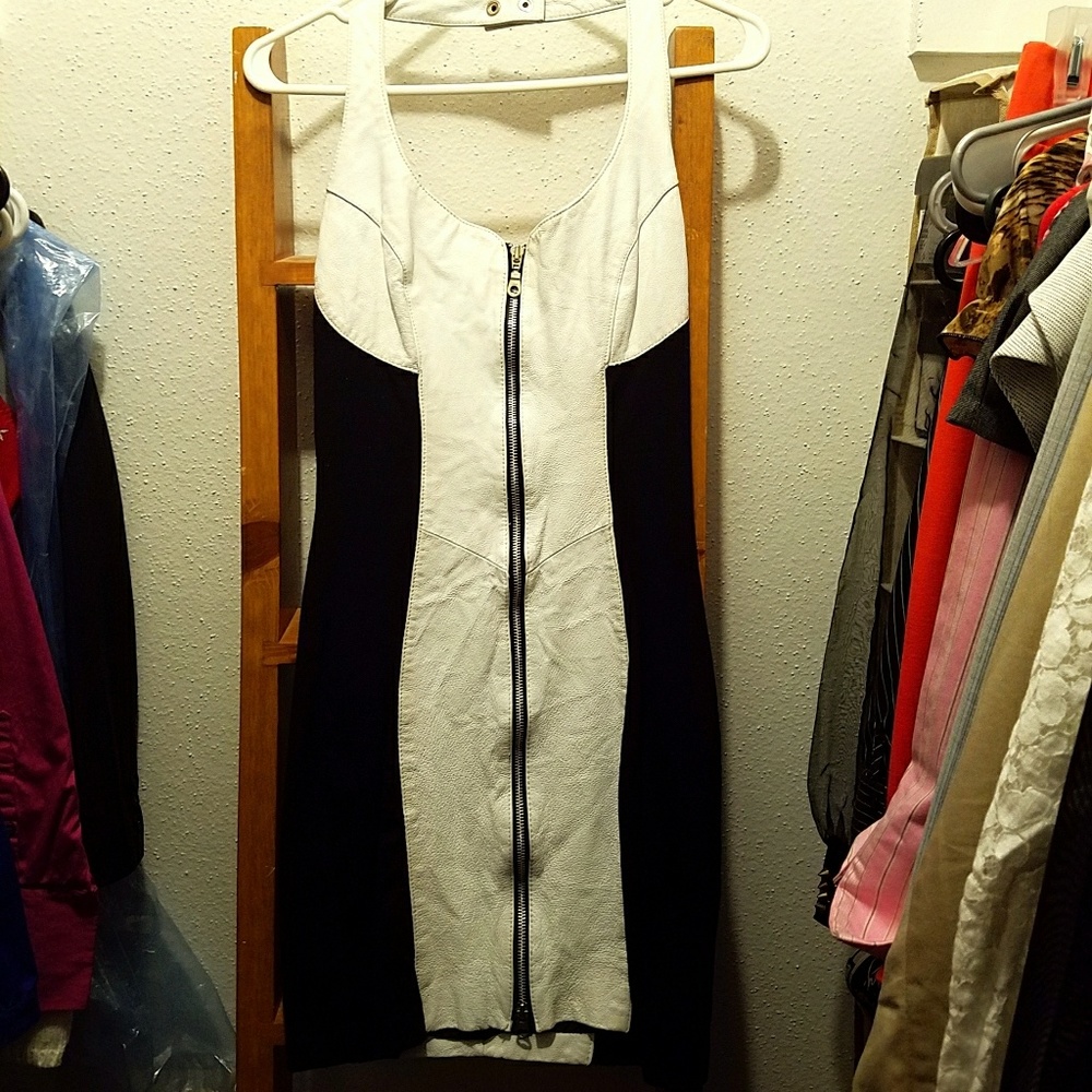 Halter Leather Dress by Wilsons Leather