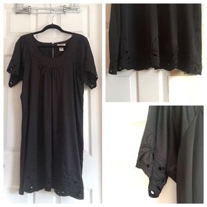 Black Silk Dress