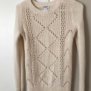 Cream colored sweater