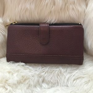 Fossil genuine leather wallet