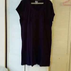 Bass Purple 100% cotton XXL Dress, Barely Worn
