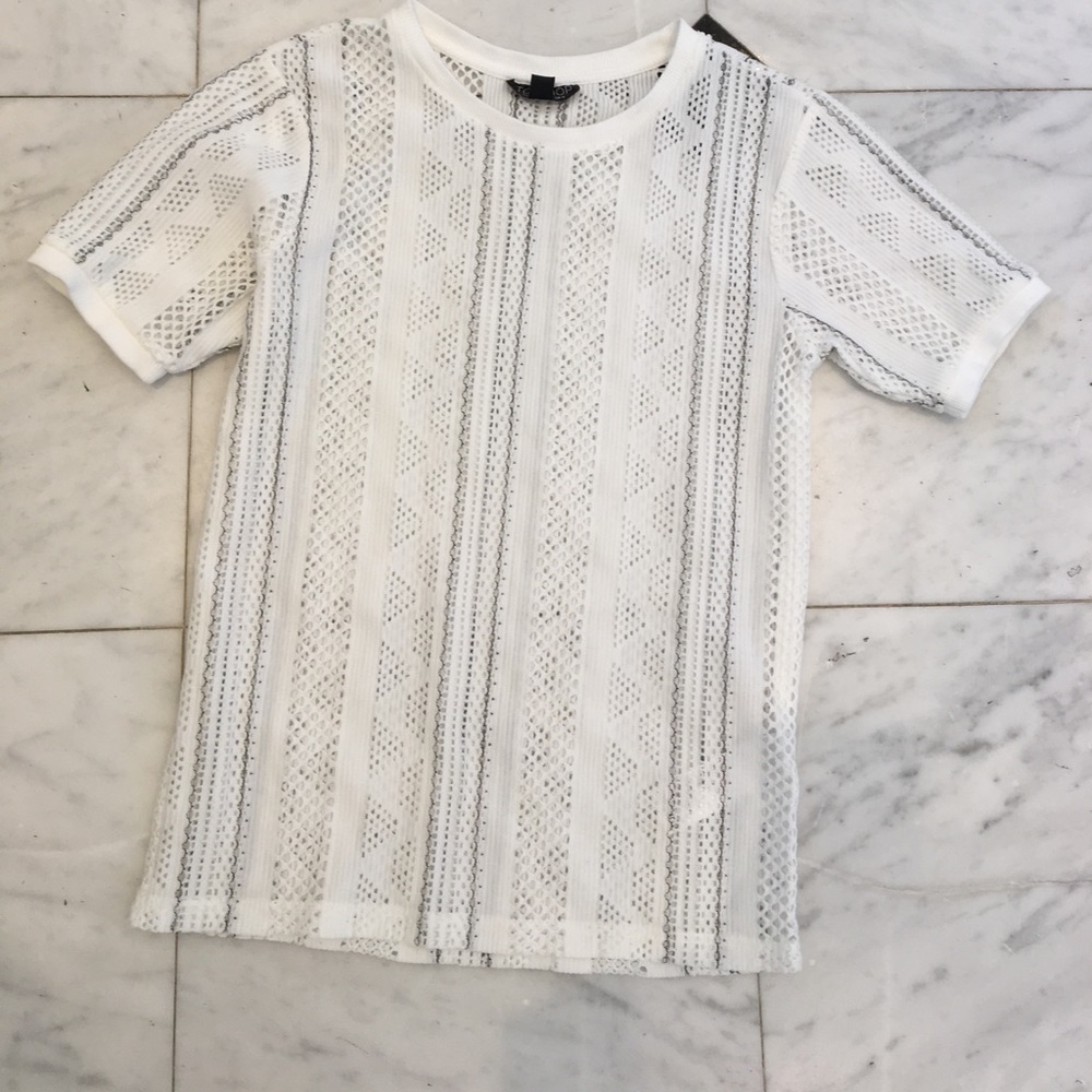 Top Shop crochet like t size 2 very Vuitton