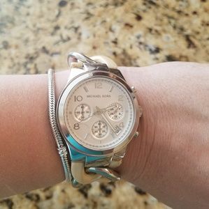 Micheal Kors silver watch