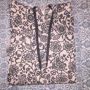 baby pink floral hoodie