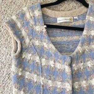 Anthro sweater/vest.