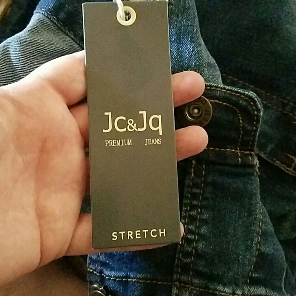 SOLD Distressed Jean overalls FINAL PRICE - Picture 2 of 2