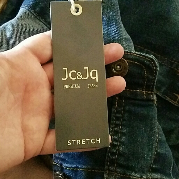 SOLD Distressed Jean overalls FINAL PRICE - Picture 2 of 2