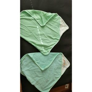 Newborn towels and white onesies