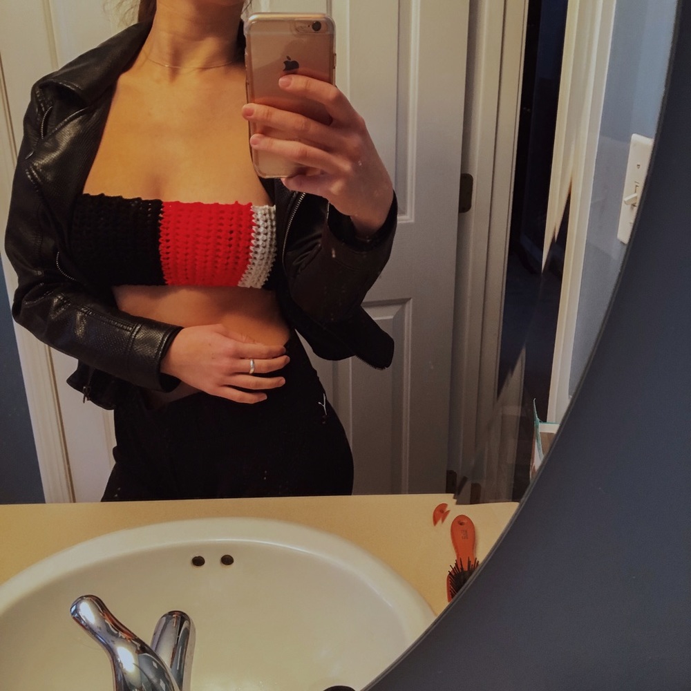 Strapless Top