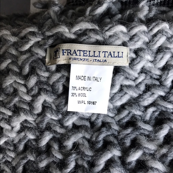 Fratelli Talli wool extra long scarf - Picture 3 of 3