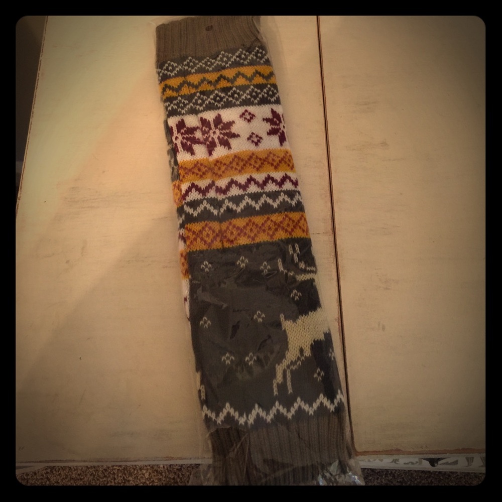 Leg warmers- brand new in the package.