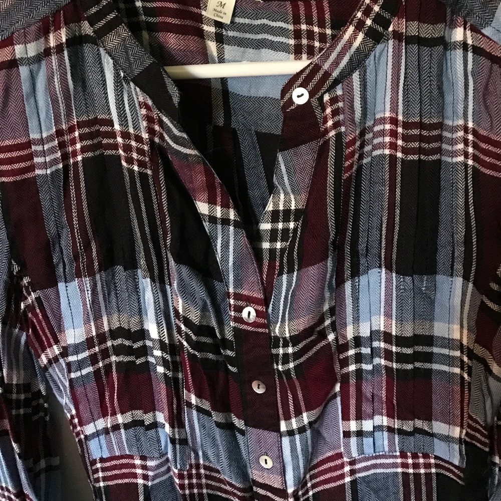 Plaid Button-Down - image 3