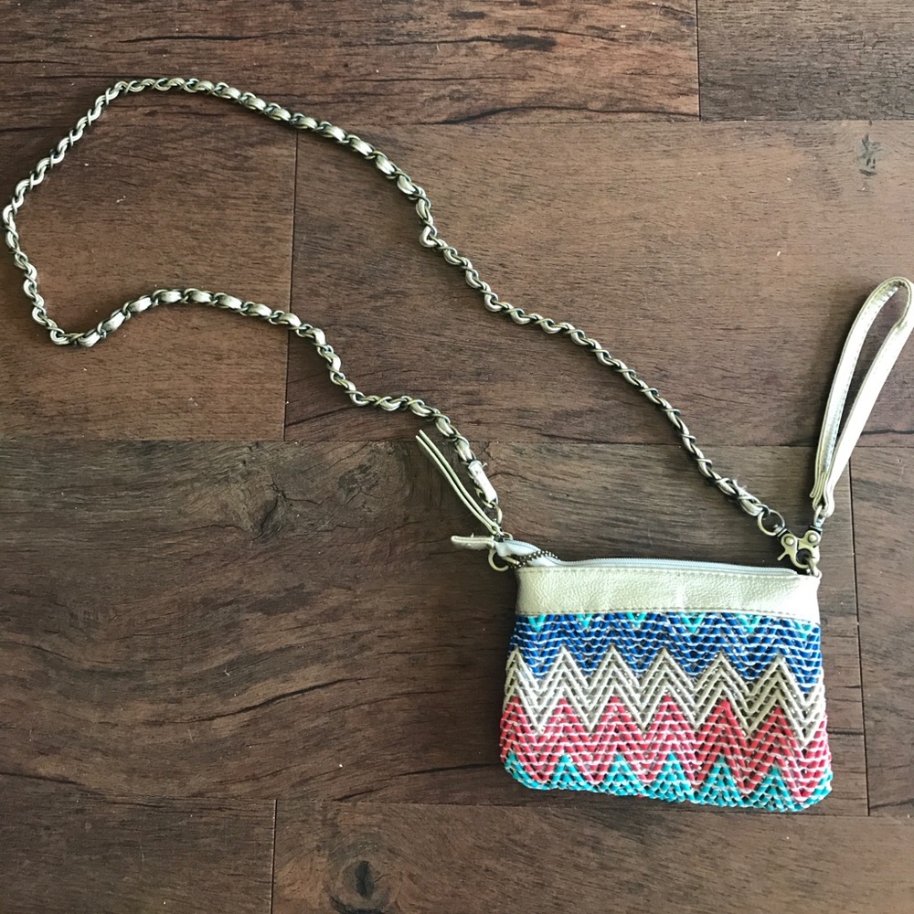 Wristlet/ purse by Bug Buddha Santa Barbra