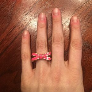 Kate Spade ♠️ Pink Bow Ring