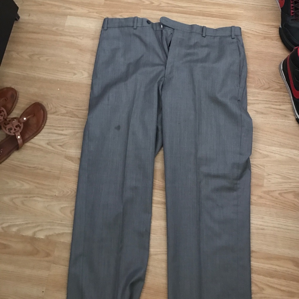 Grey dress pants
