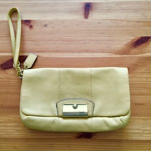 COACH Buttercup Wristlet