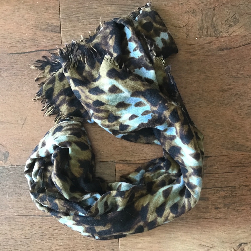 Colorful patterned scarf