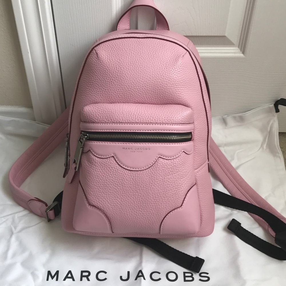 Marc Jacobs pink pebble leather Haze backpack - Picture 6 of 8