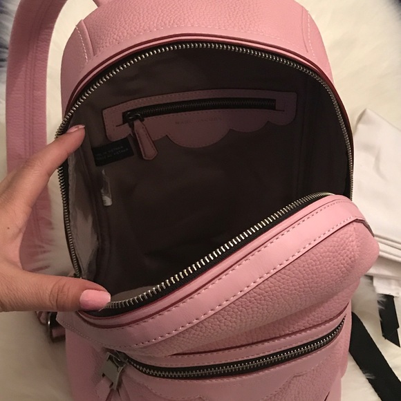 Marc Jacobs pink pebble leather Haze backpack - Picture 8 of 8
