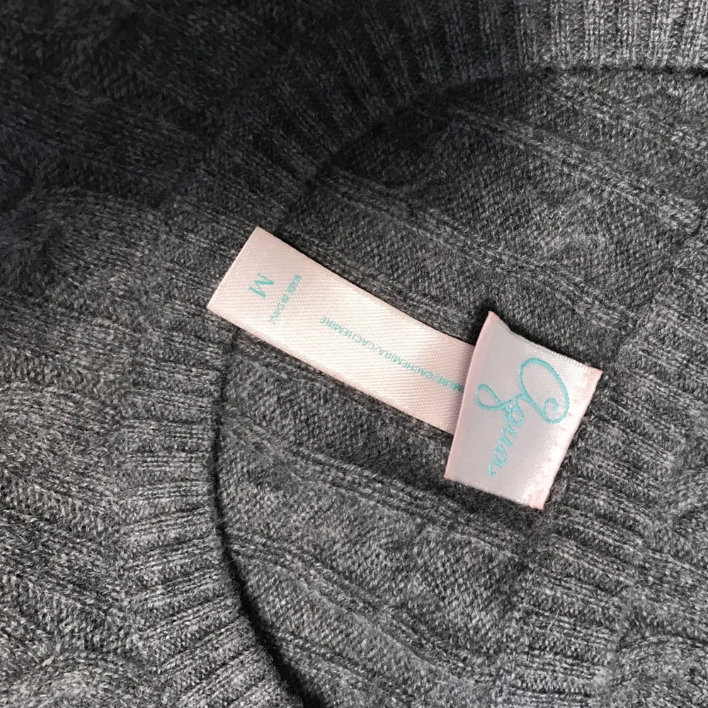 Grey cashmere sweater