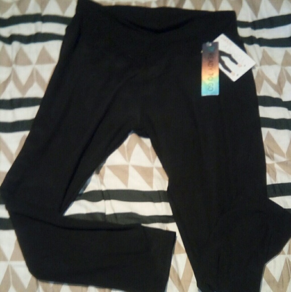 Junior black leggins - Picture 1 of 3