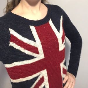 Sweater with a British Flag