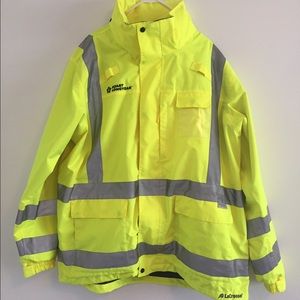 Reflecting work jacket