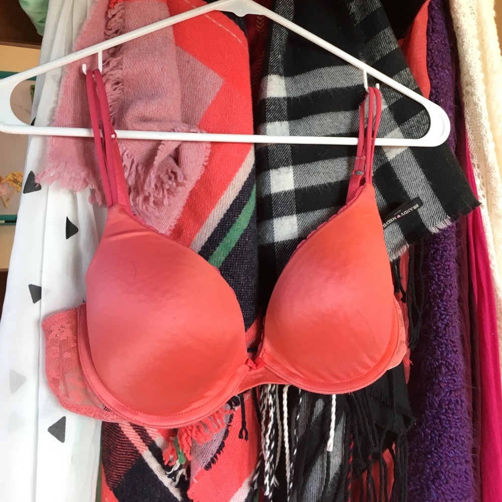 Pink DKNY bra